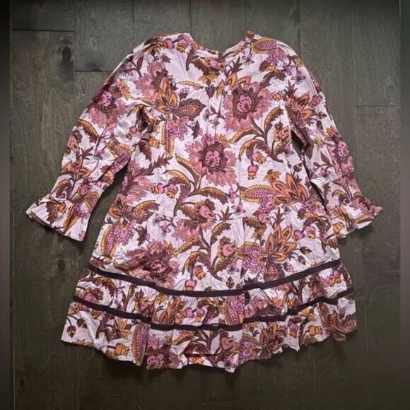 Tuckernuck Women's Beach‎ Sunset Chintz Kenzo Coverup Pink Size Small NWT - Picture 2 of 3